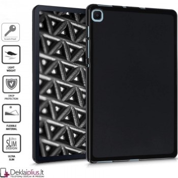 Silikoninis dėklas planšetei - juodas (Samsung Tab S6 Lite 10.4 (P610/P615)-S6 Lite 2022 (P613/P619)